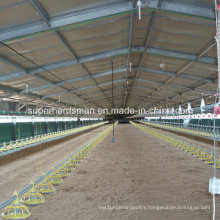 Open -Light Steel Structure Chicken House for Tropic Area